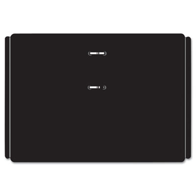 Desk Calendar Base for Loose-Leaf Refill, 3 x 3.75, Black
