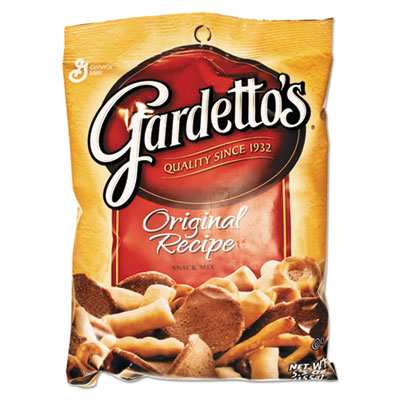 Gardetto's Snack Mix, Original Flavor, 5.5 oz Bag, 7/Box