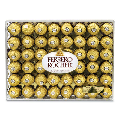 Hazelnut Chocolate Diamond Gift Box, 21.2 oz, 48 Pieces, Ships in 1-3 Business Days