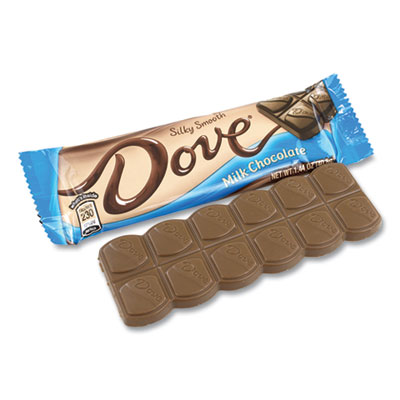 Milk Chocolate Bars, 1.44 oz, 18 Bars/Carton, Ships in 1-3 Business Days