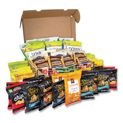 Big Healthy Snack Box, 61 Assorted Snacks/Box, Ships in 1-3 Business Days