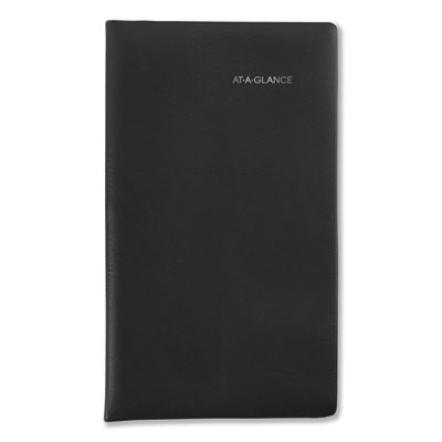 DayMinder Pocket-Sized Monthly Planner, Unruled Blocks, 6 x 3.5, Black Cover, 14-Month (Dec to Jan): 2023 to 2025