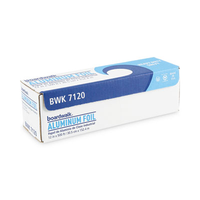 Heavy-Duty Aluminum Foil Roll, 12" x 500 ft