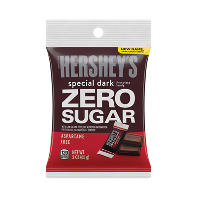 Miniatures Special Dark Sugar-Free Chocolate, 3 oz Bag, 12 Bags/Carton, Ships in 1-3 Business Days