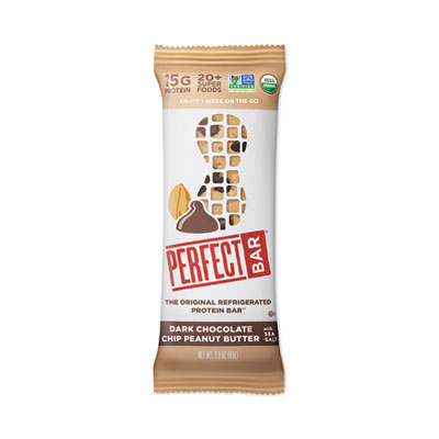 Refrigerated Protein Bar, Dark Chocolate Peanut Butter with Sea Salt, 2.3 oz Bar, 16/Carton, Ships in 1-3 Business Days