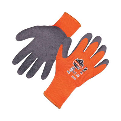 ProFlex 7401 Coated Lightweight Winter Gloves, Orange, Medium, Pair, Ships in 1-3 Business Days
