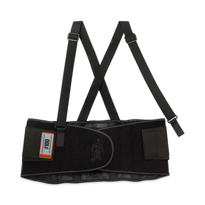 ProFlex 100 Economy Spandex Back Support Brace, X-Small, 20" to 25" Waist, Black, Ships in 1-3 Business Days