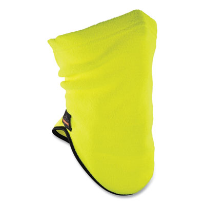N-Ferno 6960 Fleece Neck Gaiter, Fleece, One Size Fits Most, Hi-Vis Lime, Ships in 1-3 Business Days