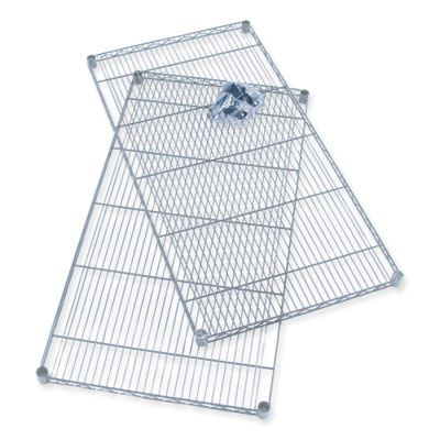 Industrial Extra Shelf Pack, 36w x 18d x 1.5h Steel, Metallic Gray, 2/Pack, Ships in 1-3 Business Days