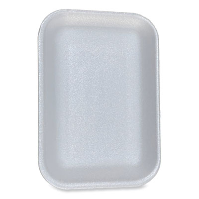 Meat Trays, #2. 8.5 x 6.03 x 1.11, White, 500/Carton