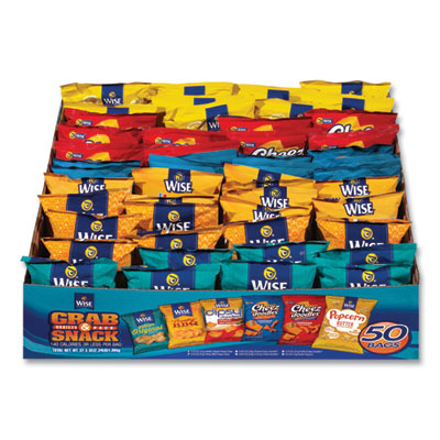 Grab and Snack Variety Pack, Assorted Flavors, 50/Pack, Ships in 1-3 Business Days