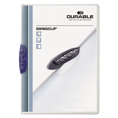 Swingclip Clear Report Cover, Swing Clip, 8.5 x 11, Clear/Clear, 5/Pack
