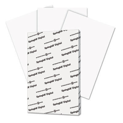 Digital Index White Card Stock, 92 Bright, 90 lb Index Weight, 11 x 17, White, 250/Pack