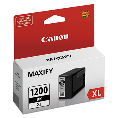 9183B001 (PGI-1200XL) High-Yield Ink, 1,020 Page-Yield, Black