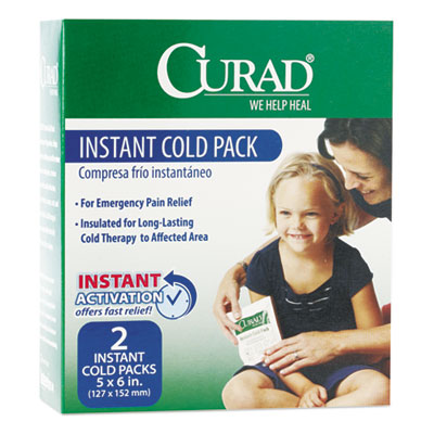 Instant Cold Pack, 5 x 6, 2/Box