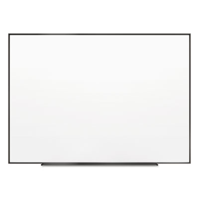 Fusion Nano-Clean Magnetic Whiteboard, 48 x 36, White Surface, Black Aluminum Frame