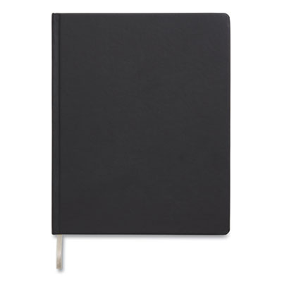 Hardcover Business Journal, 1-Subject, Narrow Rule, Black Cover, (96) 10 x 8 Sheets