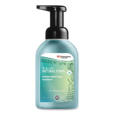 Refresh Foaming Hand Soap, Citrus Scent, 400 mL Pump Bottle, 16/Carton