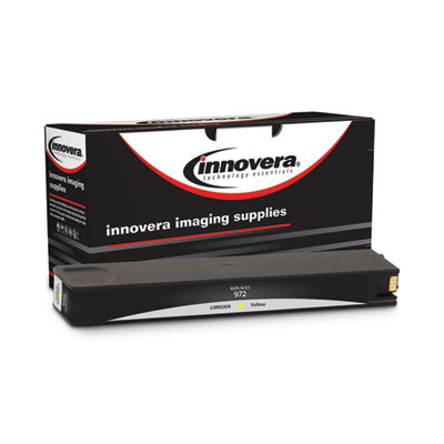 Remanufactured Yellow Ink, Replacement for 972 (L0R92AN), 3,000 Page-Yield