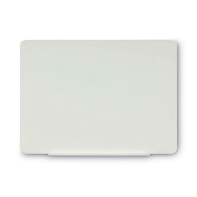 Magnetic Glass Dry Erase Board, 48 x 36, Opaque White Surface