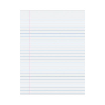 Composition Paper, 8.5 x 11, Wide/Legal Rule, 500/Pack