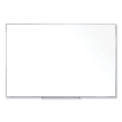 Non-Magnetic Whiteboard with Aluminum Frame, 60.63 x 48.47, White Surface, Satin Aluminum Frame, Ships in 7-10 Business Days