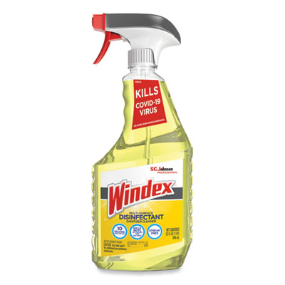 Multi-Surface Disinfectant Cleaner, Fresh Scent, 32 oz Spray Bottle, 8/Carton