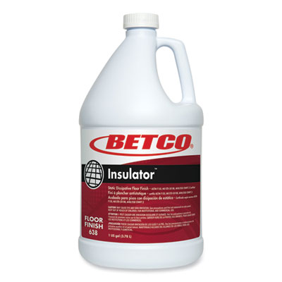 Insulator Floor Finish, Mild Scent, 1 gal Bottle, 4/Carton