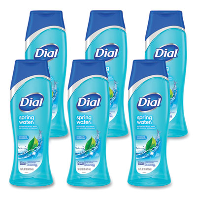 Spring Water Body Wash, Spring Water Scent, 16 oz, 6/Carton