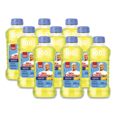 Multi-Surface Antibacterial Cleaner, Summer Citrus, 28 oz Bottle, 9/Carton