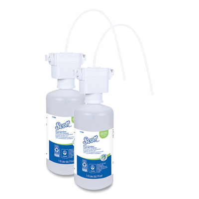 Essential Green Certified Foam Skin Cleanser, Fragrance-Free, 1,500 mL Refill, 2/Carton